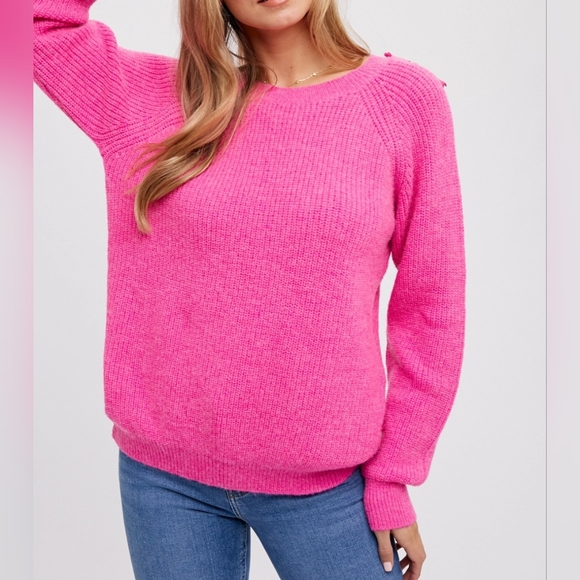 #14353 🩷 🛑S,L NEW! CHIC SEXY BOHO Crochet Lace Cross Back Pullover - Picture 8 of 15